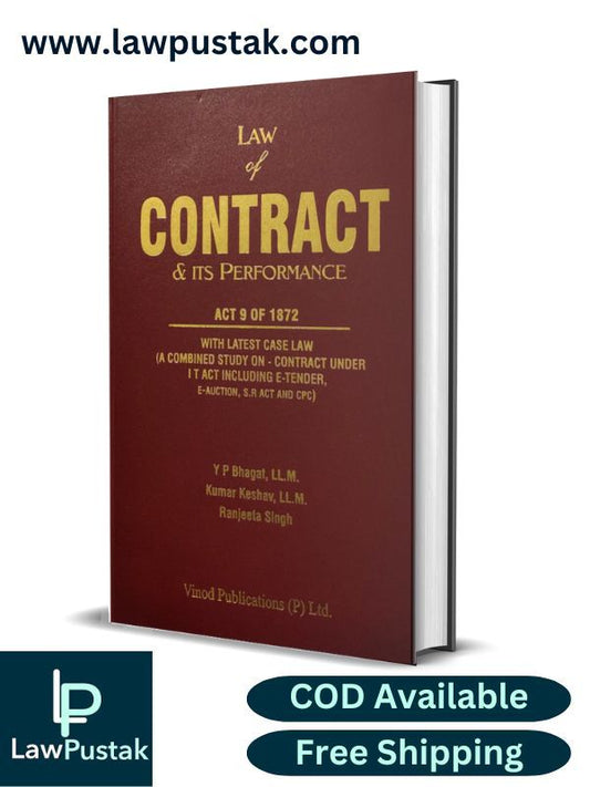 Law of Contract & Its Performance by Y.P. Bhagat-Edition 2024-Vinod Publication