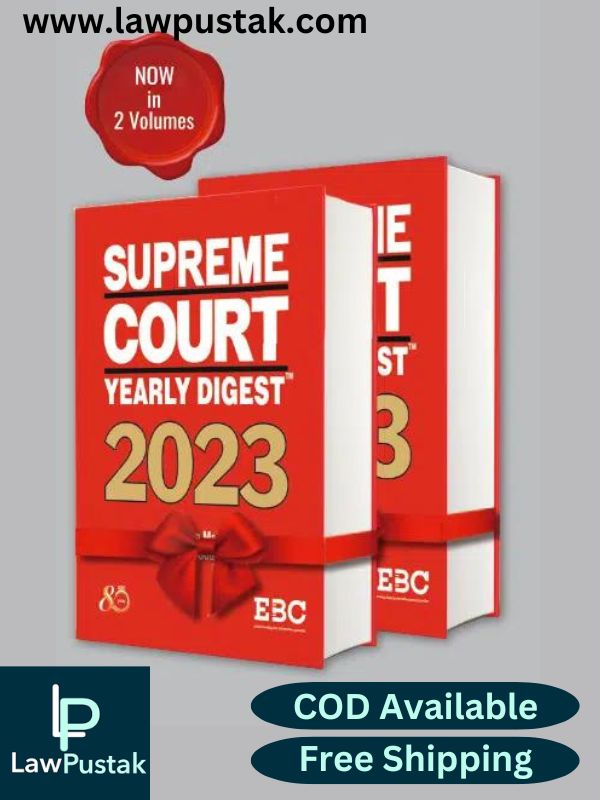 Supreme Court Yearly Digest 2023 by Surendra Malik – Edition 2024-Eastern Book Company