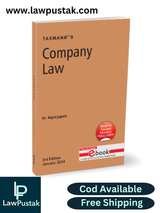 Company Law | UGCF By Dr. Rajni Jagota-3rd Edition 2024-Taxmann