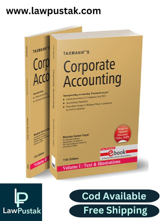 Corporate Accounting | UGCF | NEP By Bhushan Kumar Goyal-11th Edition 2024-Taxmann