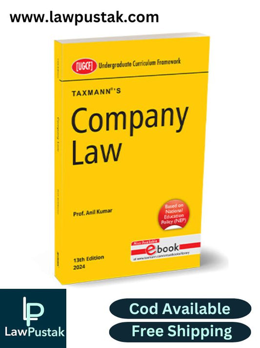 Company Law | UGCF By Anil Kumar-13th Edition 2024-Taxmann