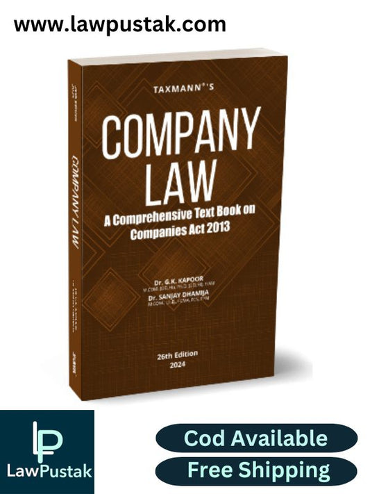 Company Law By G.K. Kapoor, Sanjay Dhamija-26th Edition 2024-Taxmann