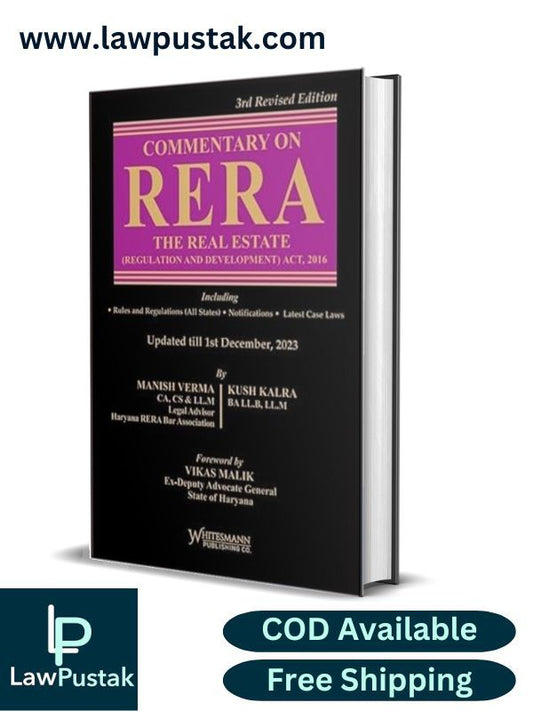 Commentary on RERA The Real Estate ( Regulation and Development ) Act, 2016 Edition 2024-whitesmann