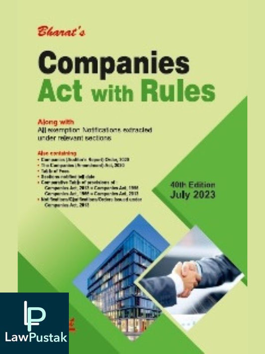 COMPANIES ACT, 2013 with RULES by Bharat’s