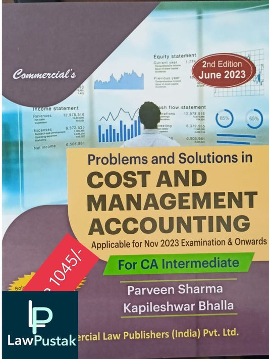 Problems and Solutions in Cost & Management Accounting-Commercial's-Lawpustak