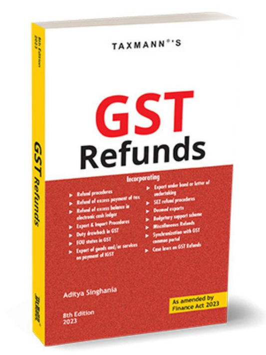 GST Refunds Aditya Singhania