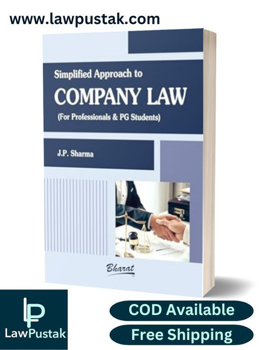 Simplified Approach to Company Law by J.P. Sharma-1st edition 2023-Bharat Law House