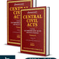 Central Civil Acts covering 121 Important Acts with short comments-Edition 2024-Commercial's