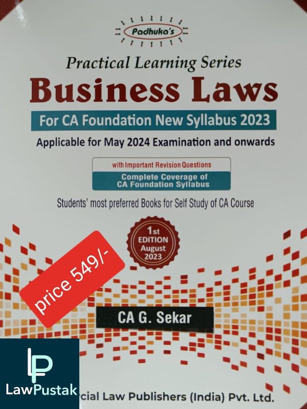 Practical Learning Series — Business Laws-CA G. Sekar-Commercial