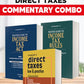 Taxmann's COMMENTARY COMBO | Direct Tax Laws | Master Guide to Income Tax Act & Rules and Direct Taxes Law & Practice | Professional Edition | Finance Act 2023 Edition | AYs 2023-24 & 2024-25 | 2023 Edition |