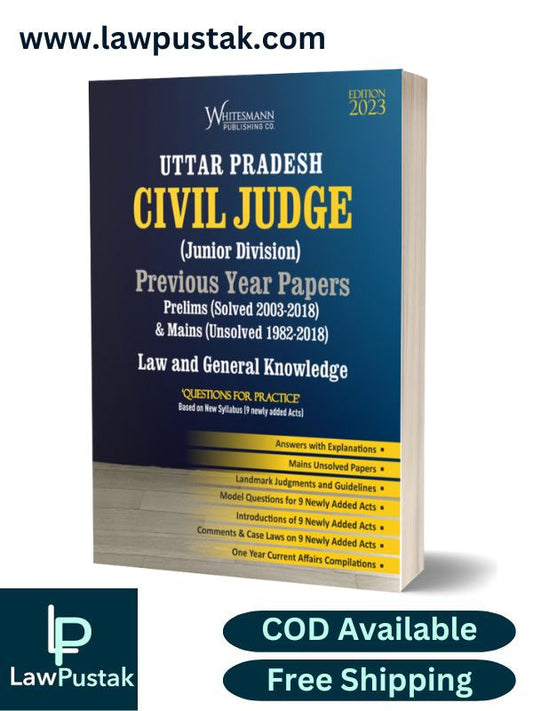 Uttar Pradesh Civil Judge ( Junior Division ) By Brijesh Kumar, Kamal Mohan Gupta and Anshul Jain-Edition 2023-Whitwsmann