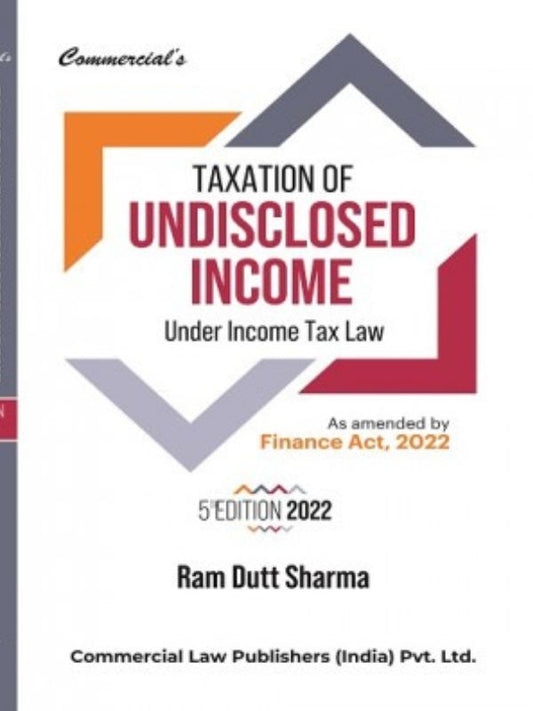 Commercial's Taxation of UNDISCLOSED INCOME under Income Tax Law