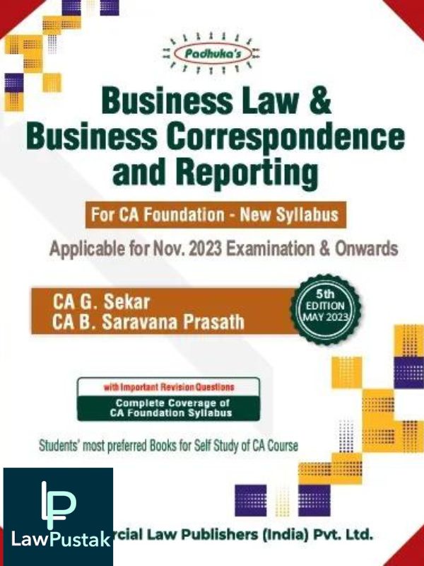 Padhuka Business Law & Business Correspondence And Reporting-Commercial