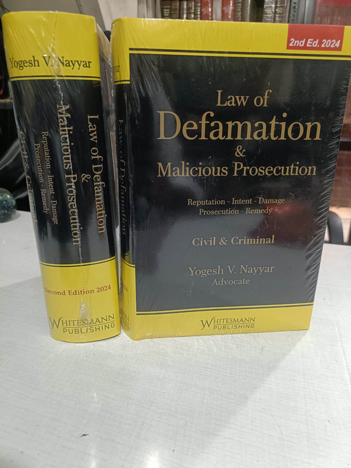 Law of Defamation & Malicious Prosecution (Civil & Criminal) by Yogesh V Nayyar-2nd Edition 2024-Whitesmann