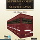 Supreme Court on Service Laws by Dr Gurbax Singh & Dr R G Chaturvedi (Set of 5 Vols.)-5th Edition 2024-Bharat Law Publication