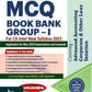 MCQ Book Bank Group-I for CA Inter New Syllabus 2023 by G. Sekar-Commercial's