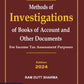 Methods of Investigations of Books of Accounts and Other Documents By Ram Dutt Sharma-Edition 2024-Commercial's