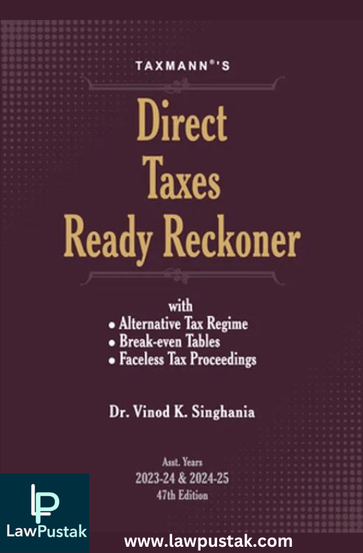 Taxmann's Direct Taxes Ready Reckoner Vinod K. Singhania