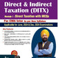 Direct & Indirect Taxation (DITX) Model-1 Direct Taxation with MCQs By JASPREET SINGH JOHAR-Commercial's