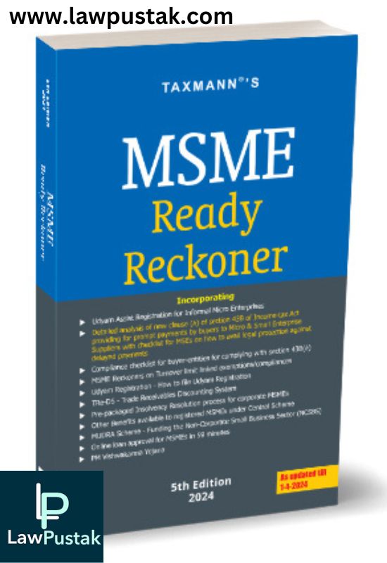 MSME Ready Reckoner By Taxmann's Editorial Board-5th Edition 2024-TAXMANN