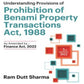 Commercial Law Publication's Understanding Provisions Of Prohibition Of Benami Property Transactions Act, 1988 by Ram Dutt Sharma 3rd Edition 2022