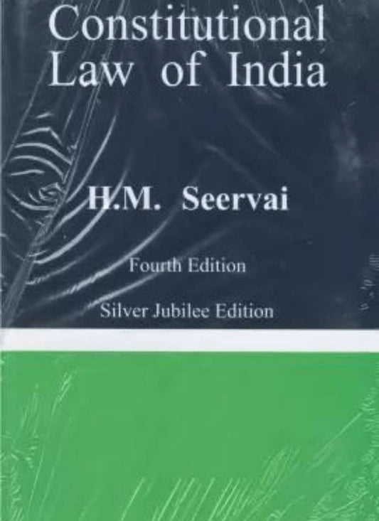 Law & Justice Publishing Co Constitutional Law Of India (3 Volumes Book Set) (Fourth Edition) by H M Seervai Reprinted 2023