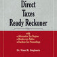 Taxmann's Direct Taxes Ready Reckoner (DTRR) | 46th Edition 2022 by Vinod K. Singhania