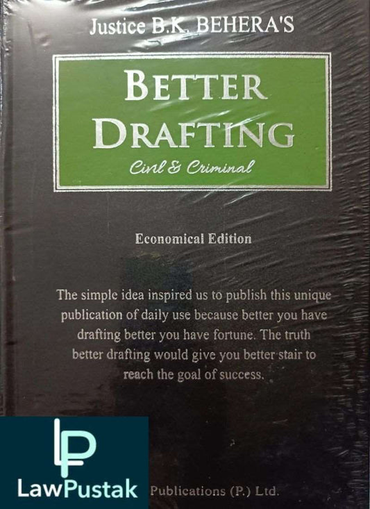 Vinod Publication's Better Drafting Civil & Criminal 2022 Edition