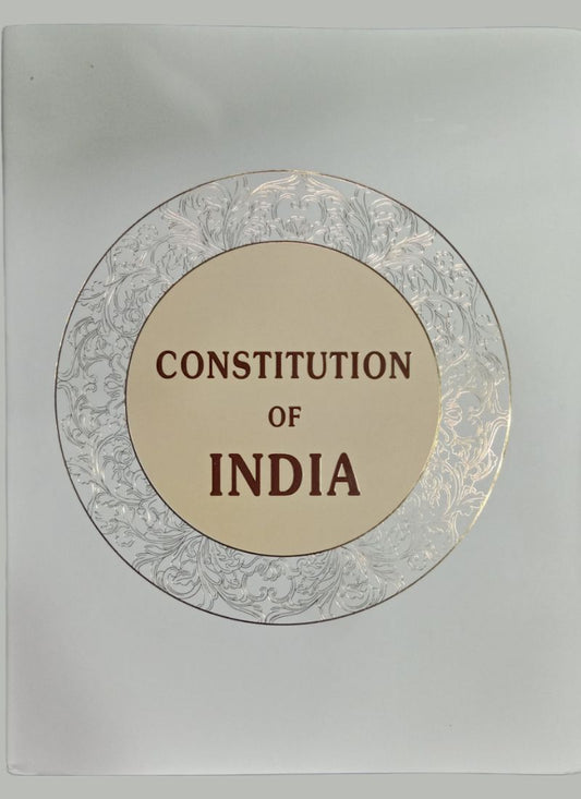 The Constitution of India (A4 Size) by Dr. B.R Ambedkar under the chairmanship of Dr. Rajendra Prasad - Young Global Publication - Edition 2023