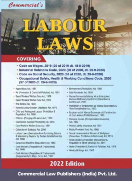 Commercial Law Publisher's Labour Laws Edition 2022