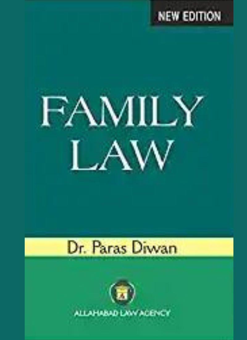 Allahabad Law Agency's (ALA) Family Law-Dr.Paras Diwan Edition 2021 Reprinted 2022