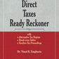 Taxmann's Direct Taxes Ready Reckoner (DTRR) | 2022 Vinod K. Singhania